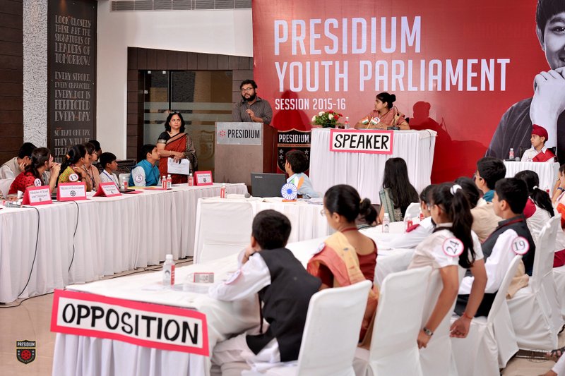 Presidium Gurgaon-57, INTER SCHOOL PRESIDIUM YOUTH PARLIAMENT HELD AT PRESIDIUM GURGAON 